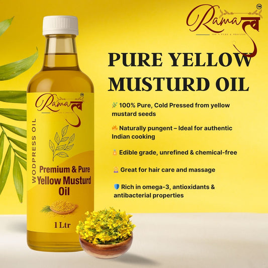 "15L Yellow Mustard Oil – Wood-Pressed, Wholesale Pack for Kitchens & Commercial Use "